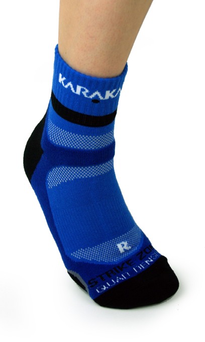 Karakal X4 Blue Ankle Technical Sport Sock (2012) (Shoe Size 3-6)